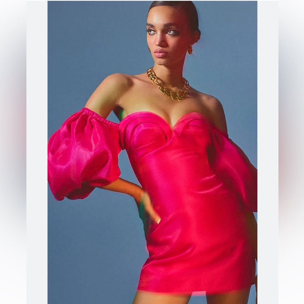 Beautiful fuschia pink dress xs